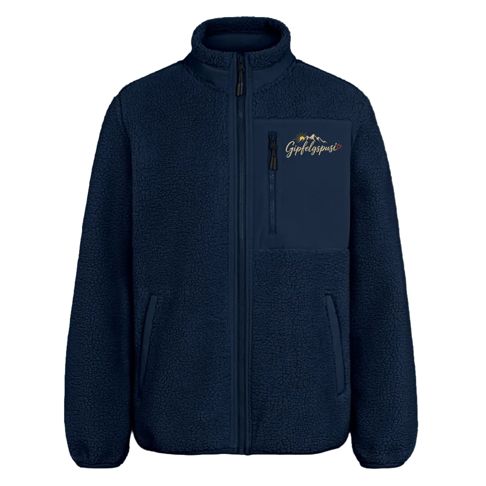 Unisex Sherpajacke - Navy