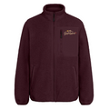 Unisex Sherpajacke - Maroon