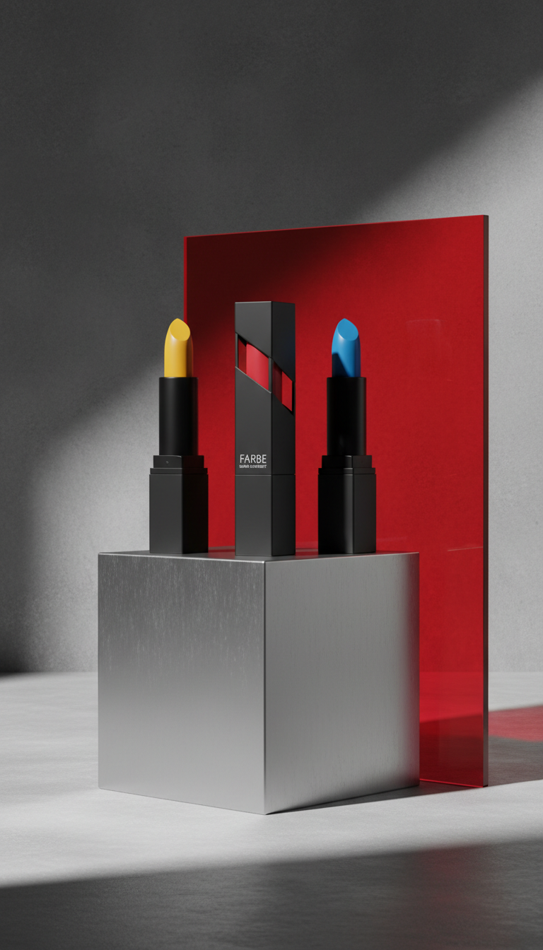 Statement-Lippenstift mit kräftigem Farbton